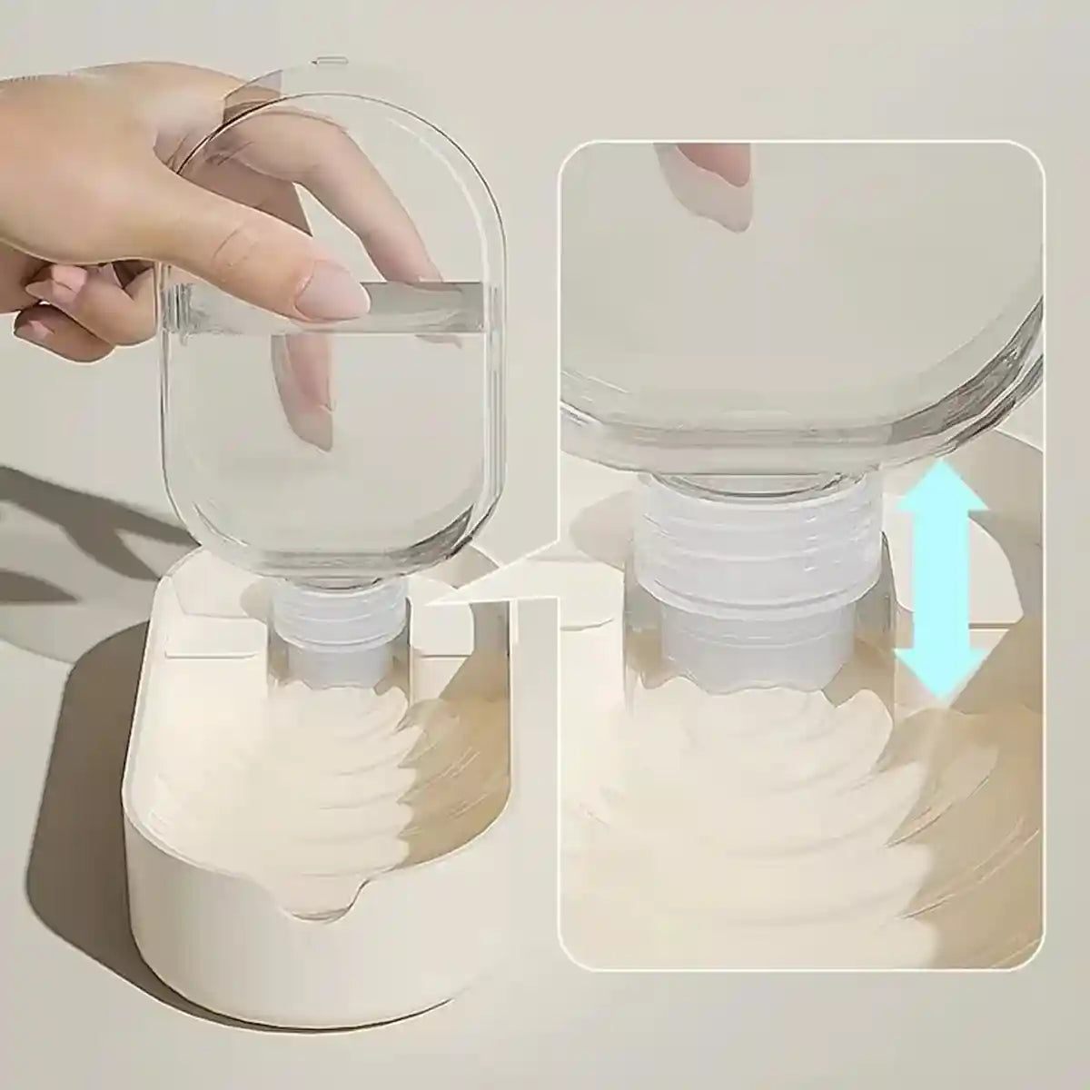 Portable Dog Water Bottle & Food Container