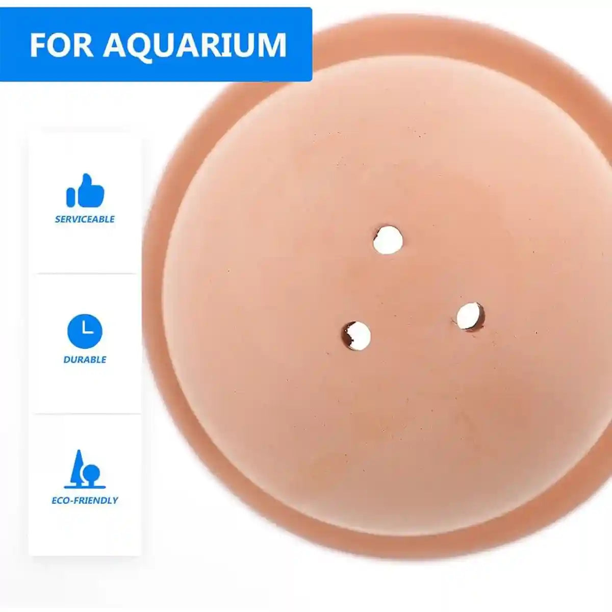 Discus Breeding Cone Clay Spawning Cone With Protective Guard For Aquarium Fish