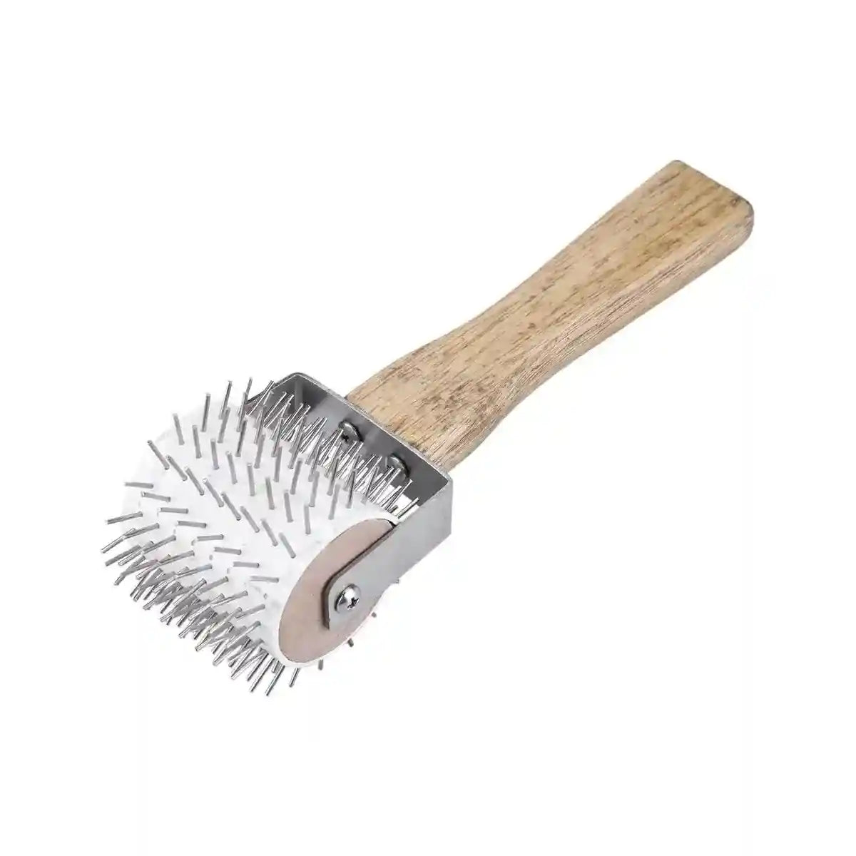 Wood Handle Stainless Steel Honey Collector Needle Roller Tool