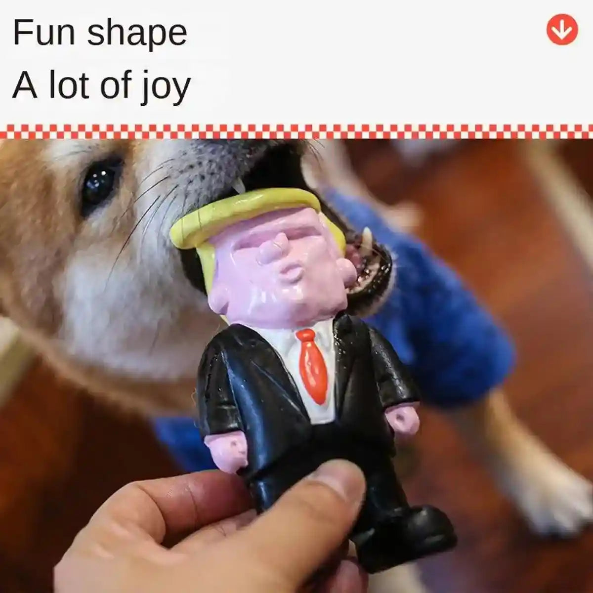 Interactive Squeaky Puppy Chew Toys Durable Latex Dog Teething Toy