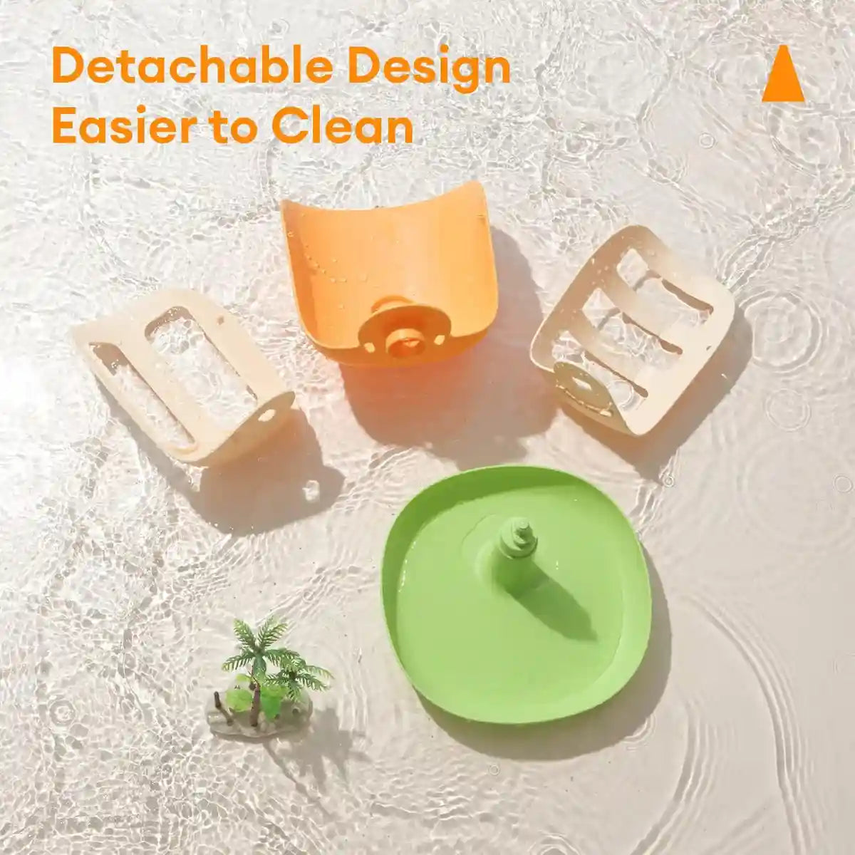 Rabbit Grass Feeder 2-in-1 Hay Food Dispenser