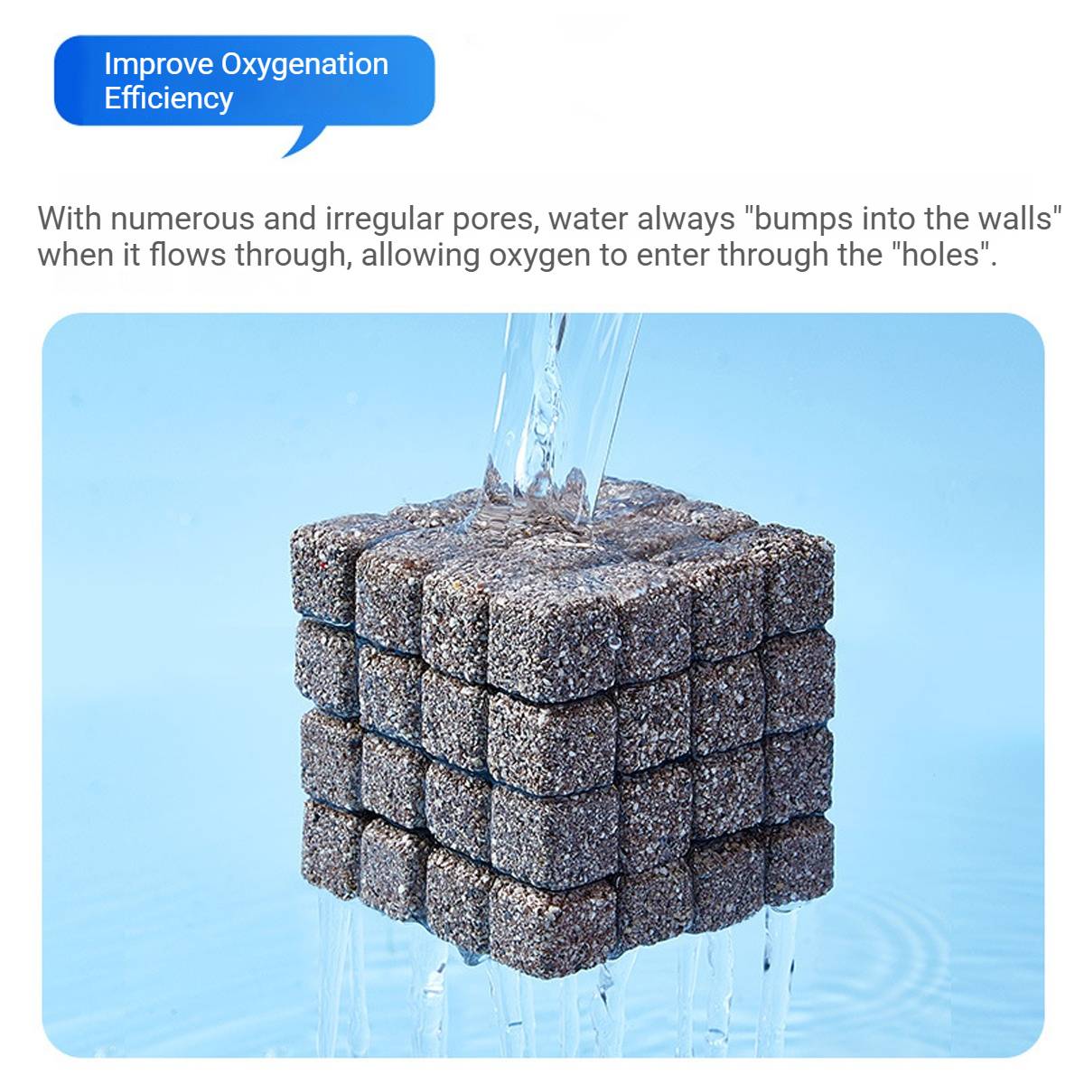 Bio Filter Media - Yee Bacterial House Raw Ore Aquarium Media
