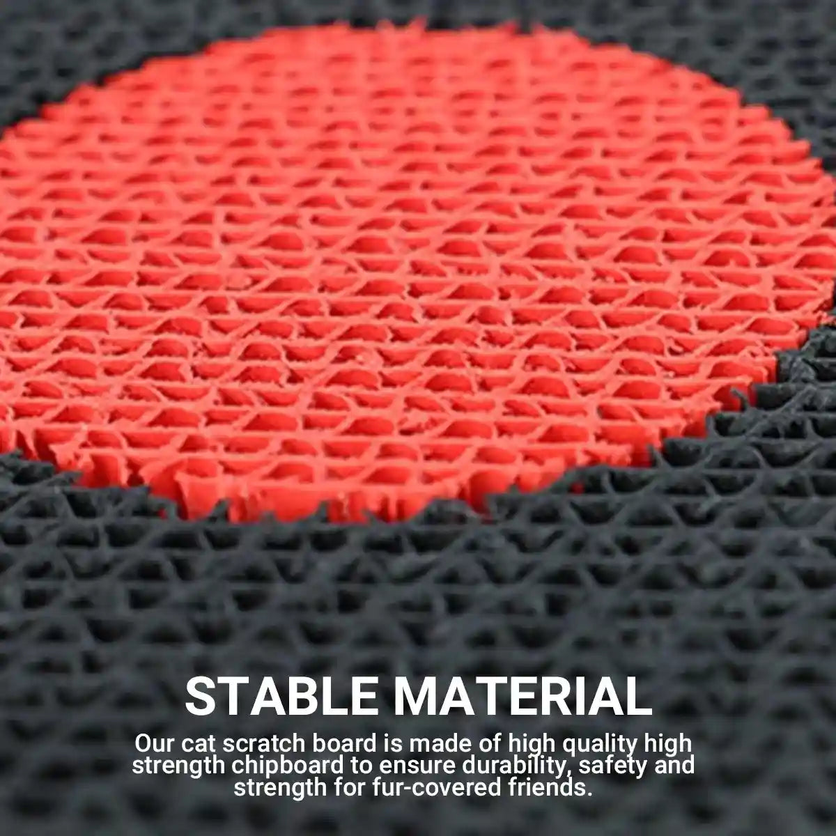 DJ Turntable Cat Scratching Board Interactive Cat Toy with Spring Ball