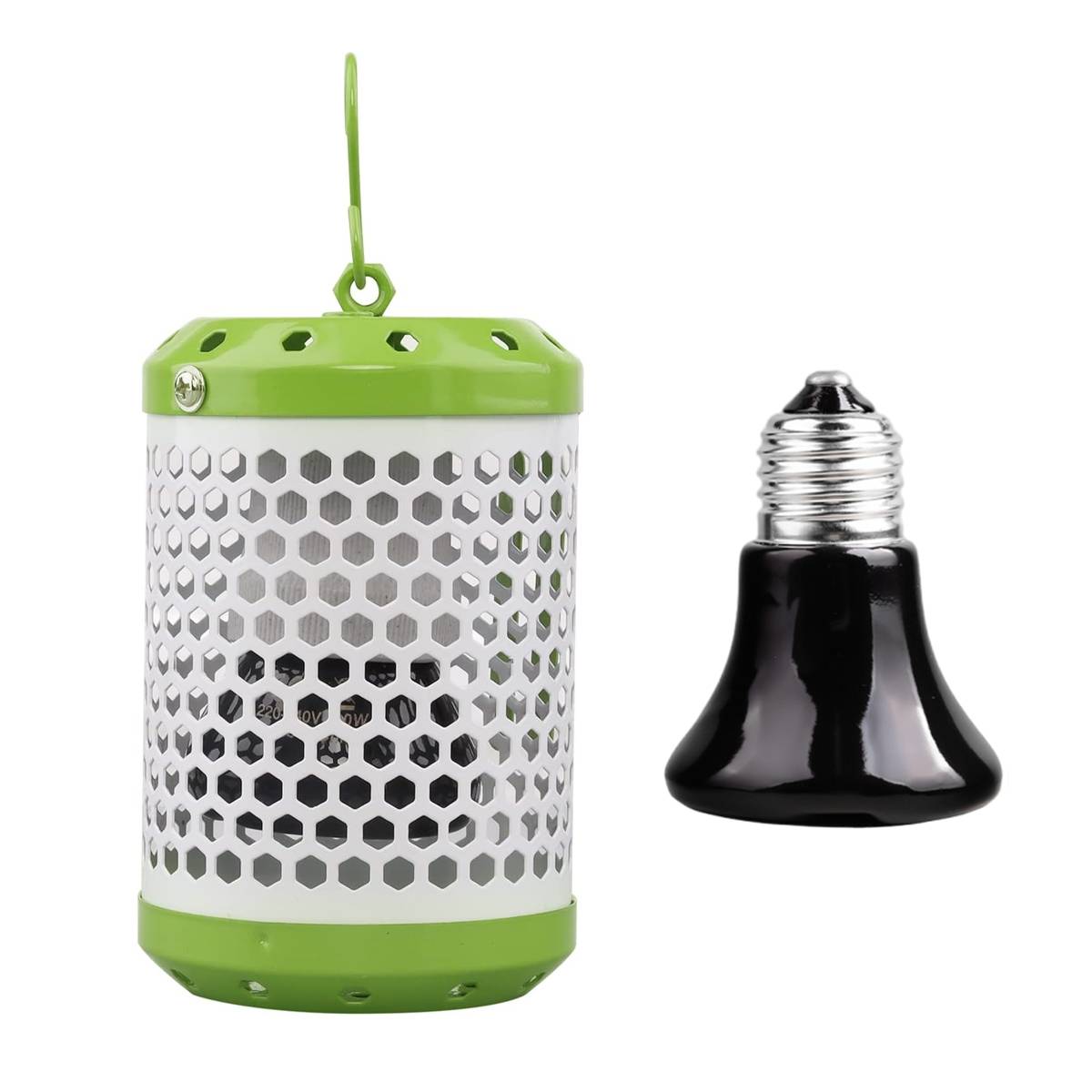 Reptile Ceramic Heat Lamp Set | Adjustable Terrarium Heating Light