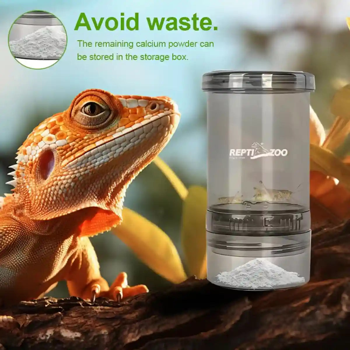 Cricket Calcium Powder Mixer