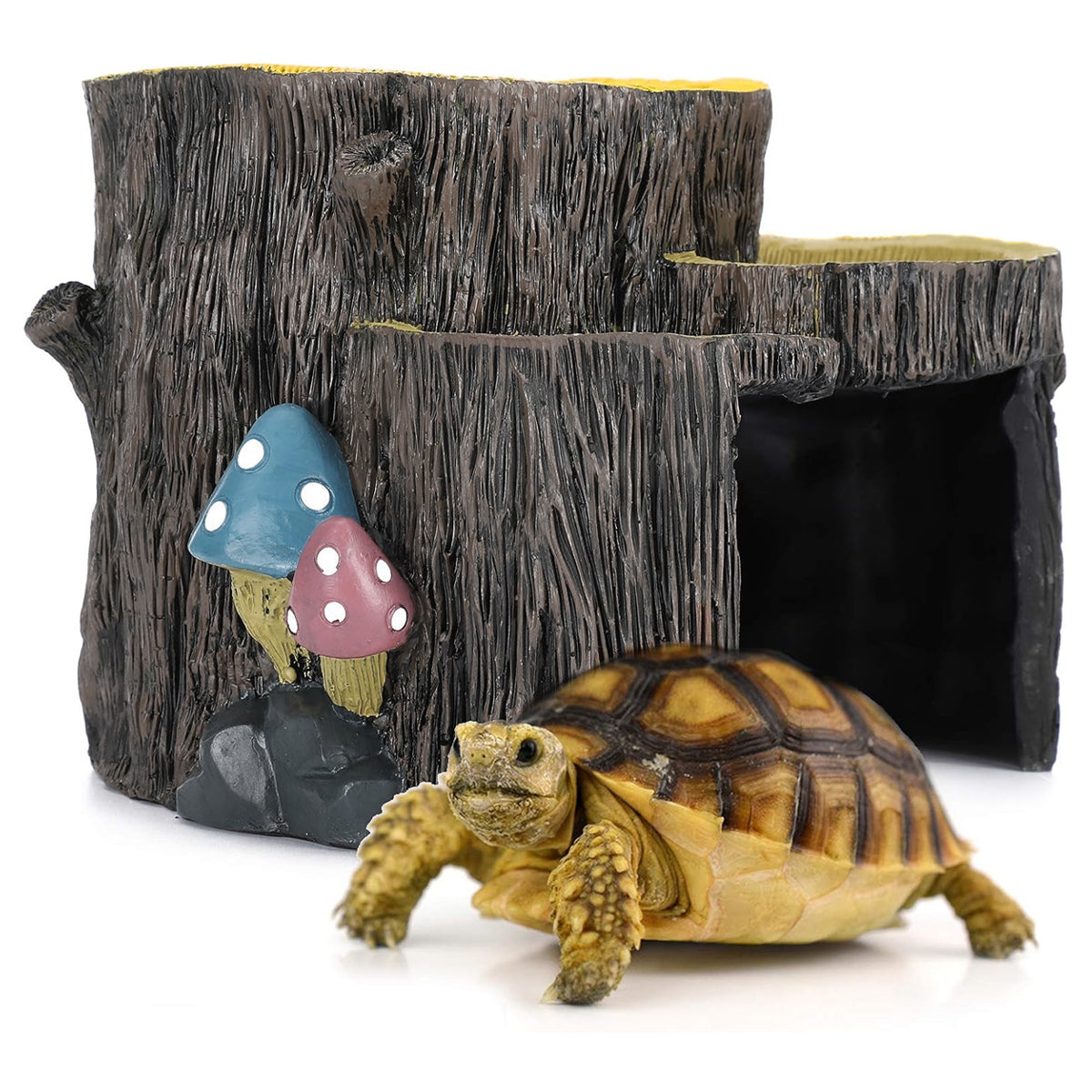 Reptile Rest Shelter Tree Stump Hideout