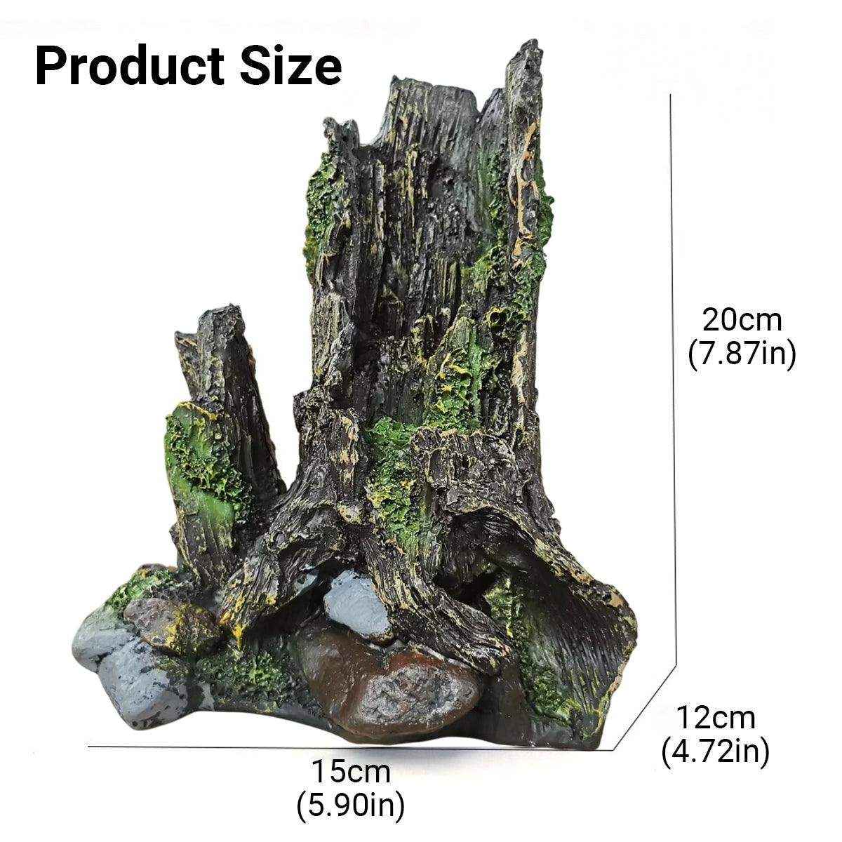 Natural Driftwood Style Aquarium Wood Decor Resin Ornament