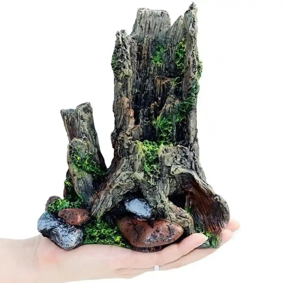 Natural Driftwood Style Aquarium Wood Decor Resin Ornament