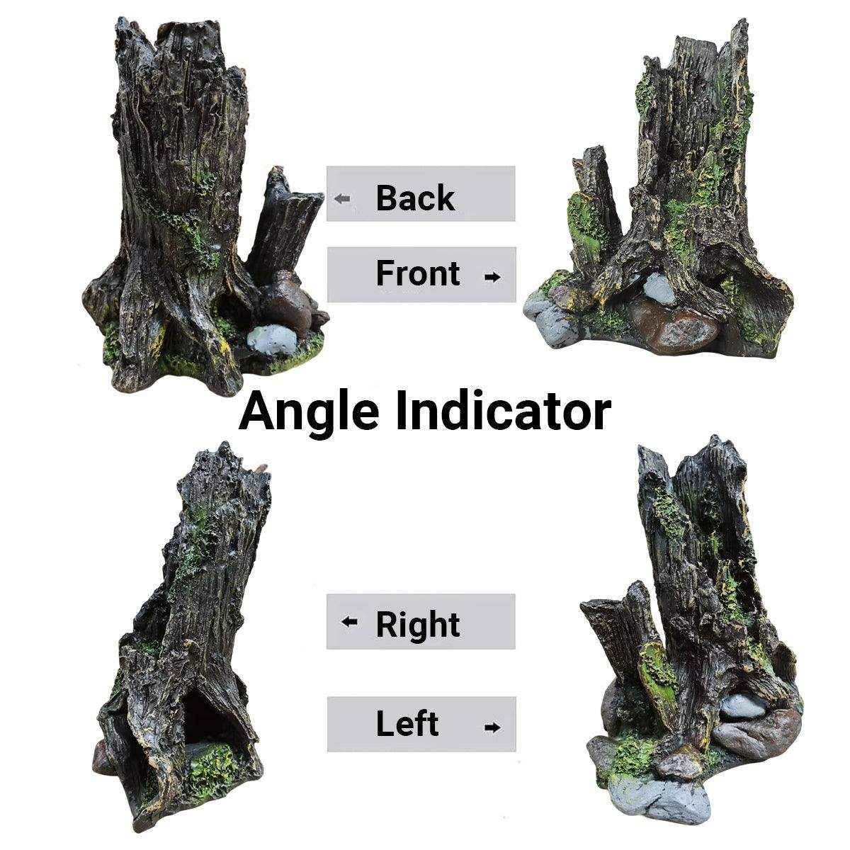 Natural Driftwood Style Aquarium Wood Decor Resin Ornament