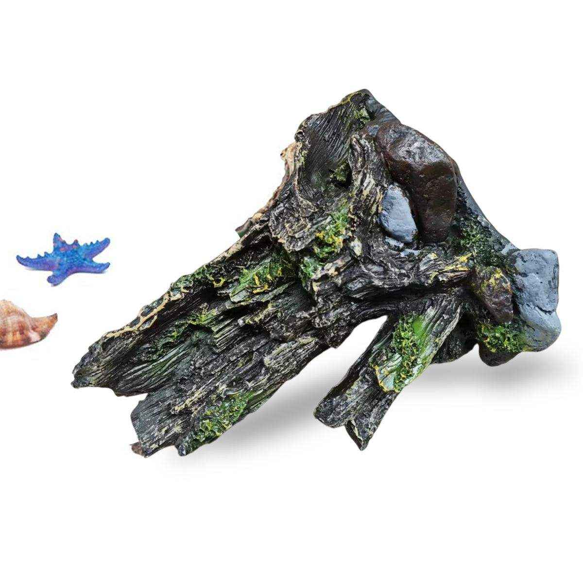 Natural Driftwood Style Aquarium Wood Decor Resin Ornament