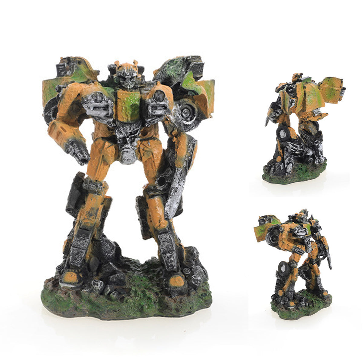 Robotic Aquarium Ornament Resin Fish Tank Decoration