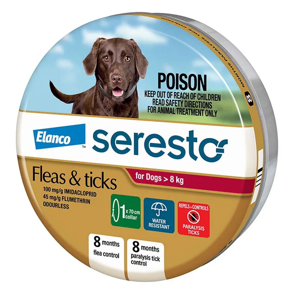 SERESTO Flea & Tick Collar for Medium to Large Dogs