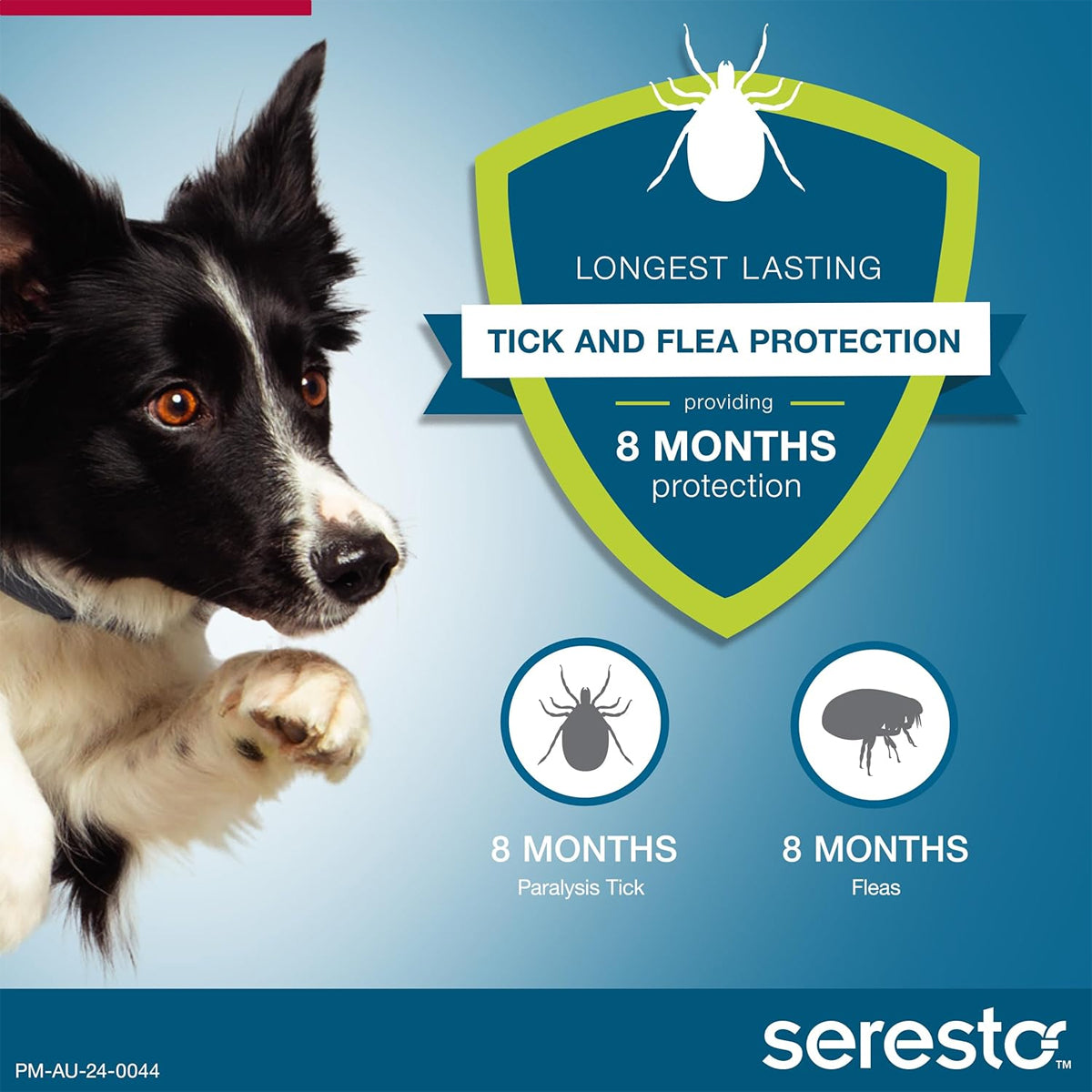 SERESTO Flea & Tick Collar for Medium to Large Dogs