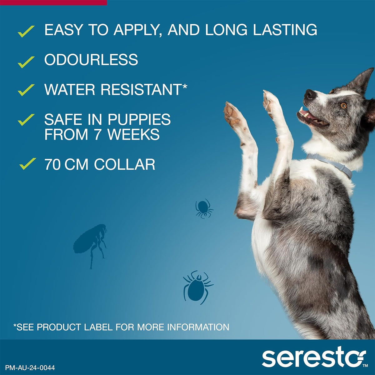 SERESTO Flea & Tick Collar for Medium to Large Dogs