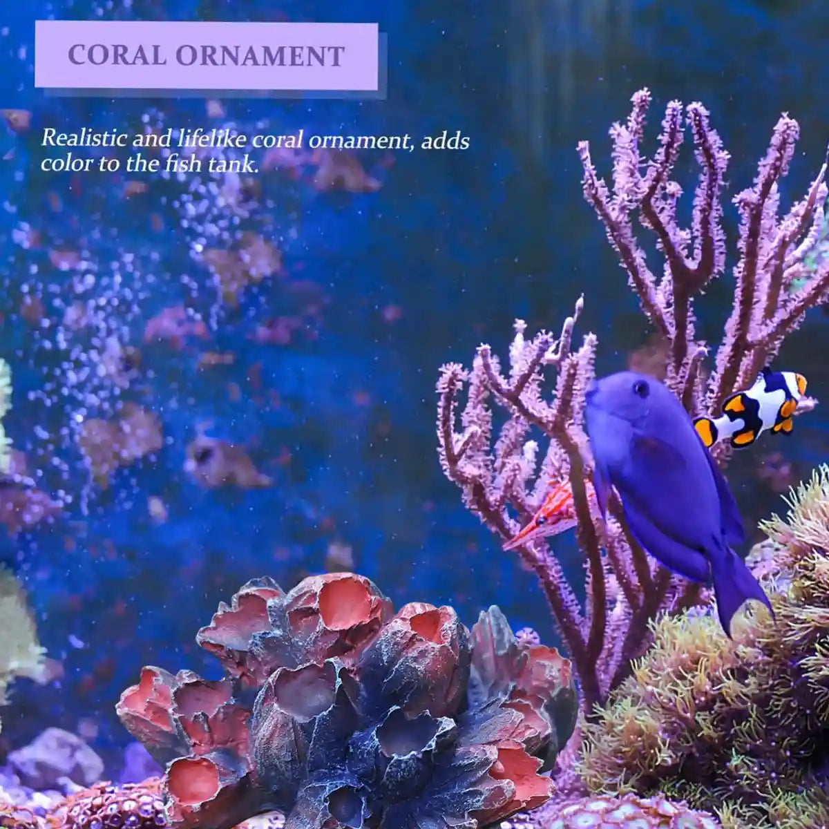 Simulation Coral Reef Aquarium Decorations