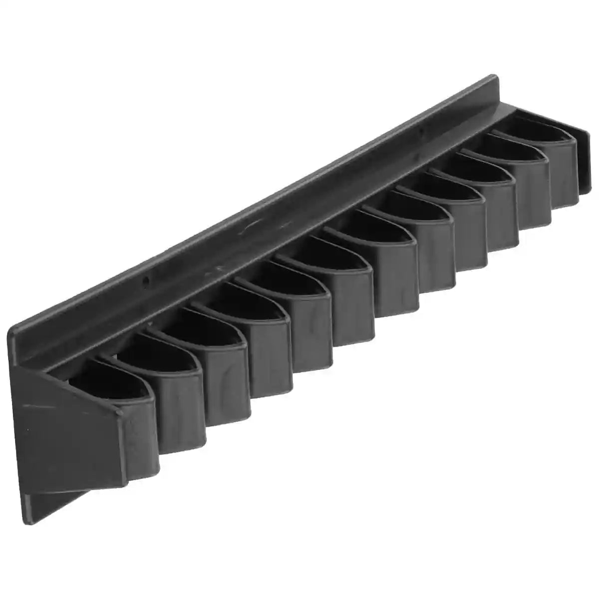 Wall-Mounted Riding Whip Rack 11 Slot Equestrian Tool Organizer