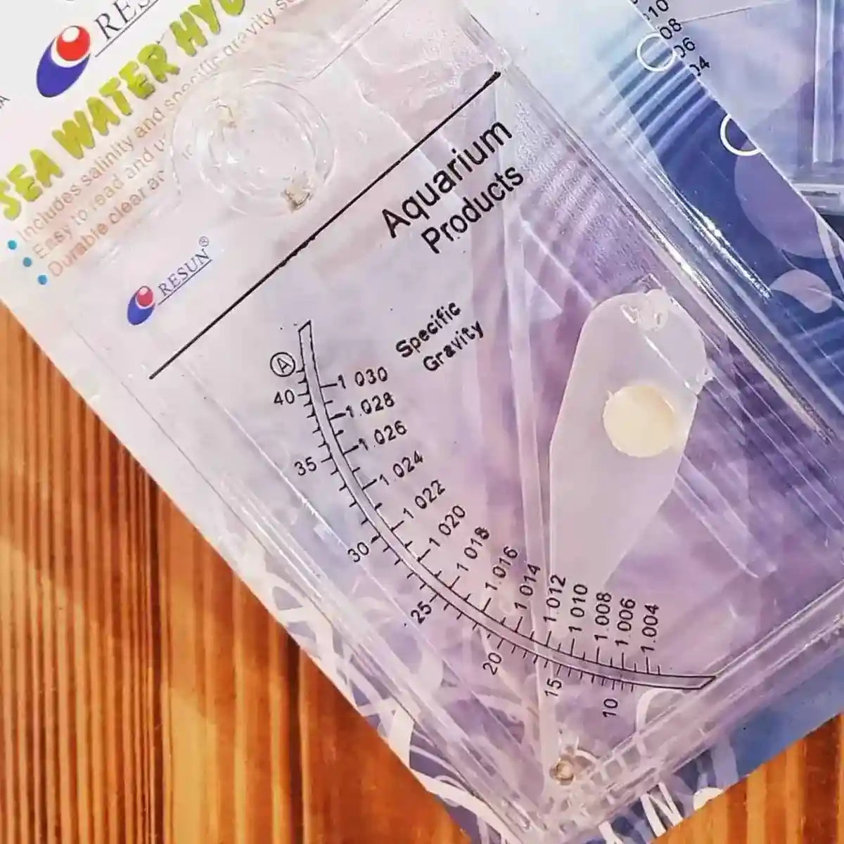 Seawater Salinity Hydrometer Accurate Aquarium Saltwater Tester