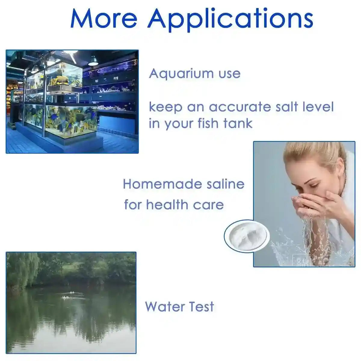 Seawater Salinity Hydrometer Accurate Aquarium Saltwater Tester