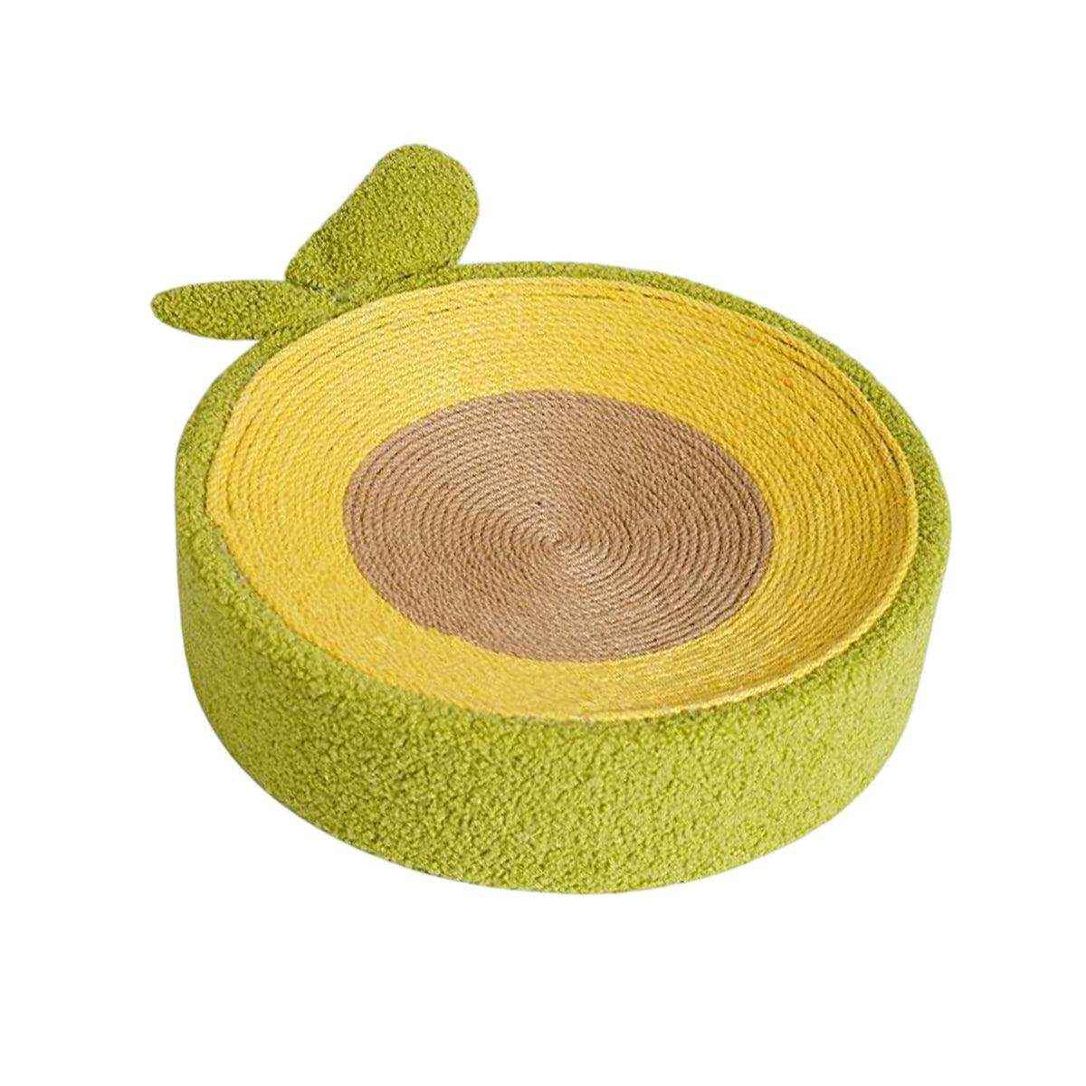 Cartoon-Inspired Cat Bed with Sisal Surface Multi-Use Cat Scratching Board