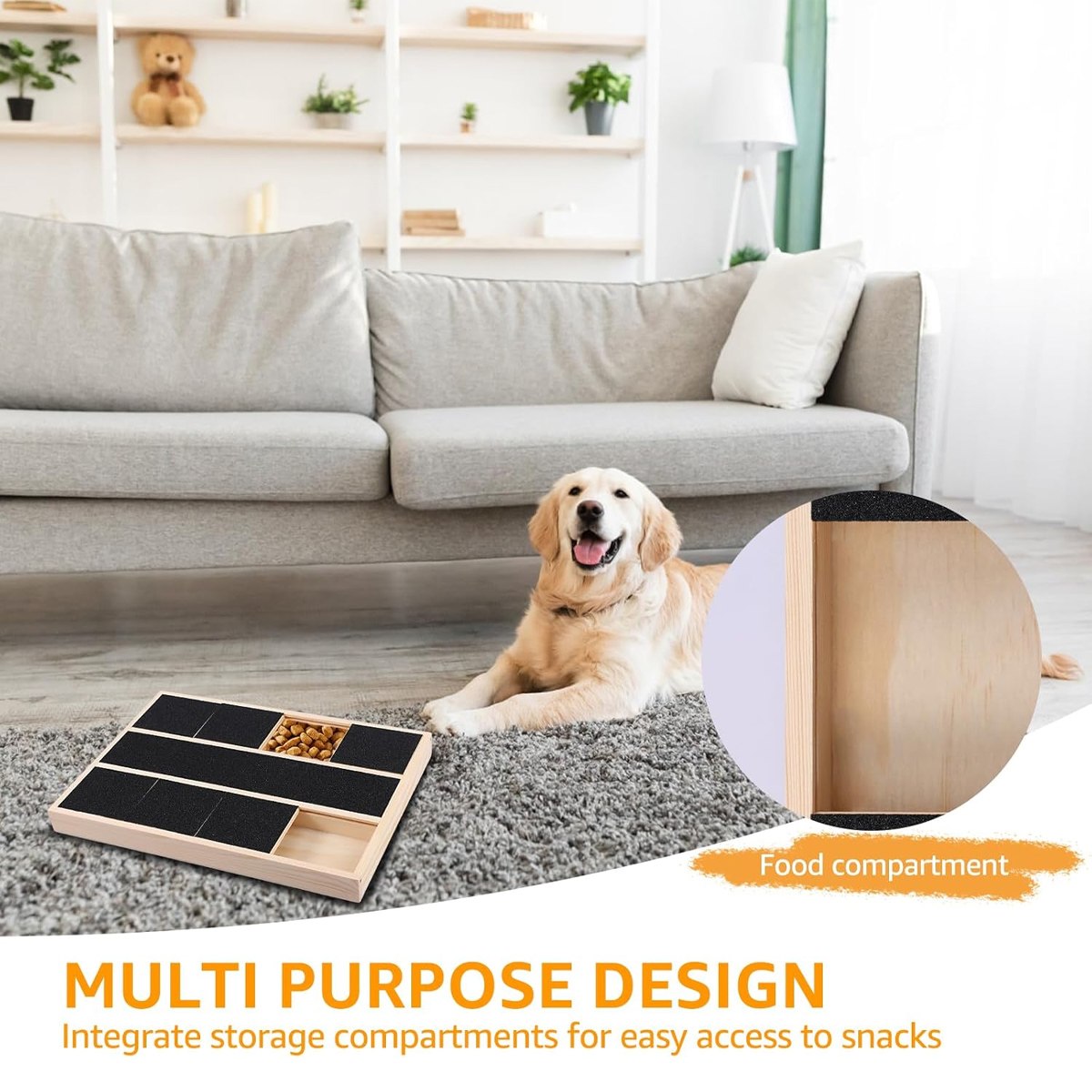Dog Scratching Board - Pet Nail Filing Claw Grinder
