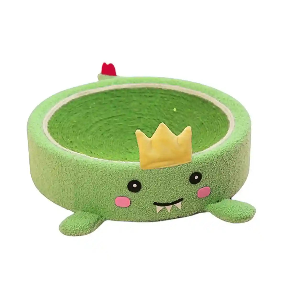 Cartoon-Inspired Cat Bed with Sisal Surface Multi-Use Cat Scratching Board