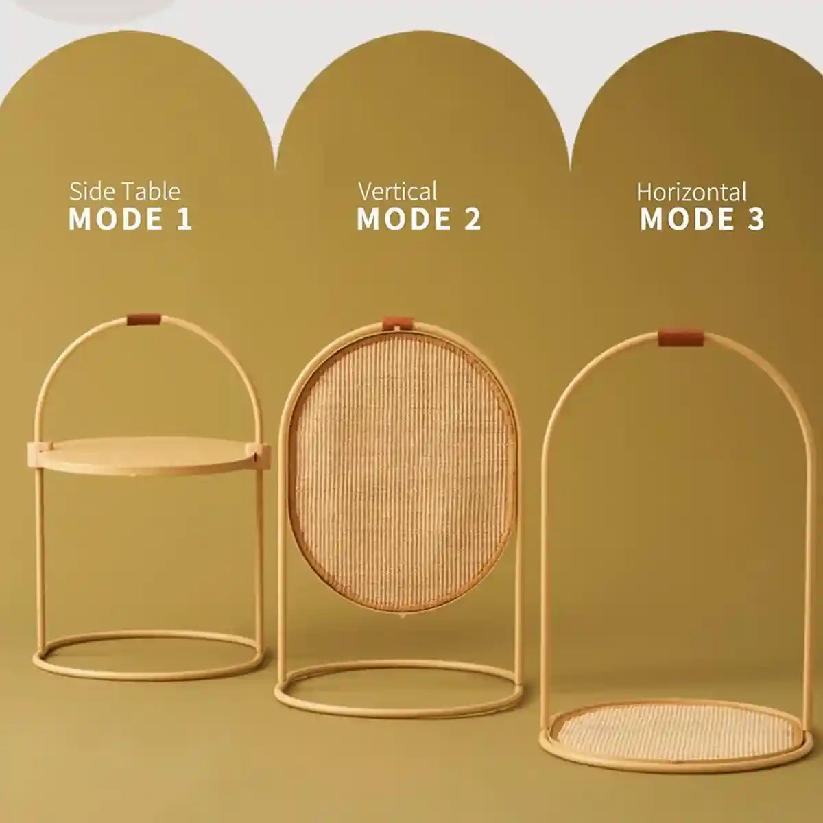 Multifunctional Cat Scratching Board with Replaceable Sisal Mat