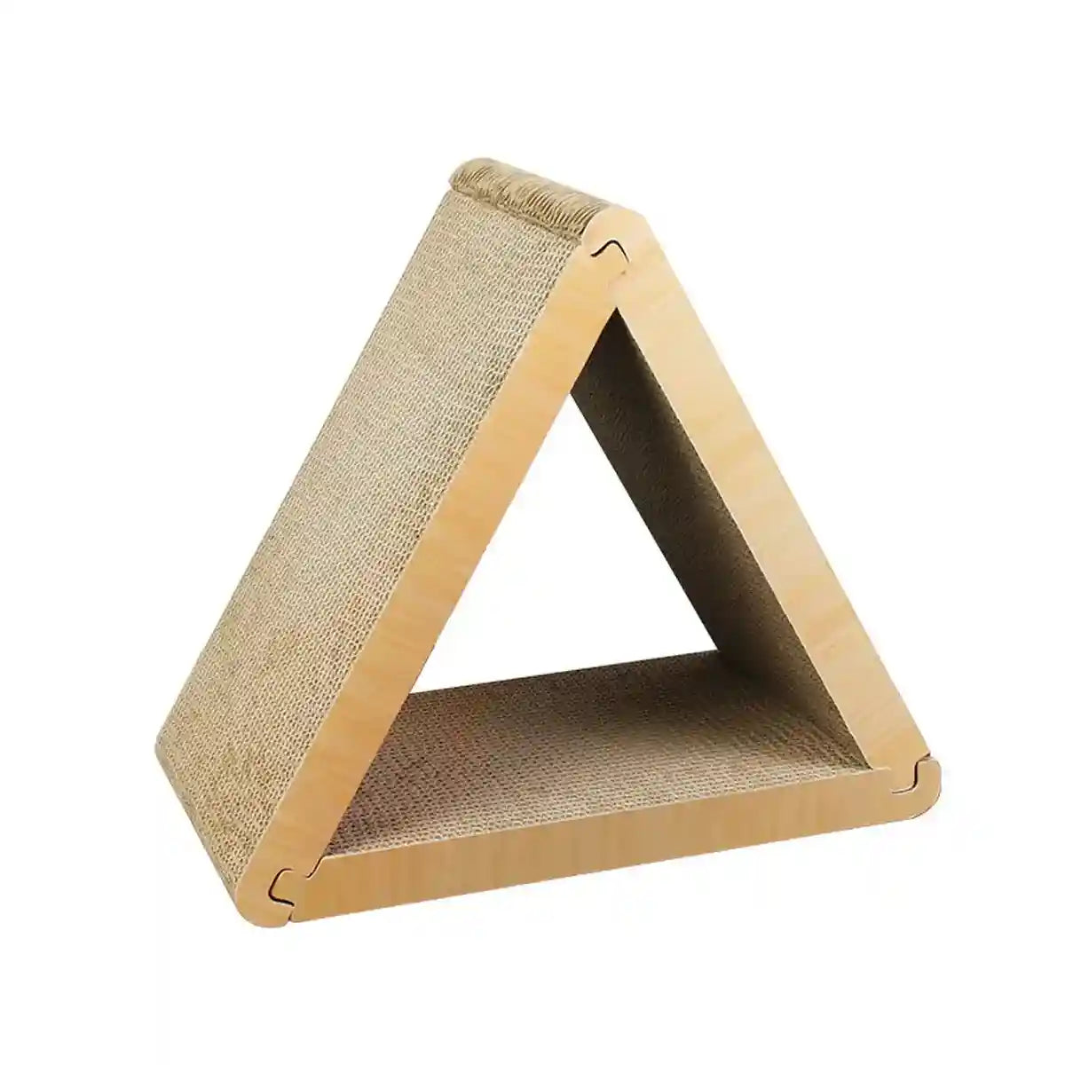 Triangular Foldable Cat Scratching Board Corrugated Cardboard