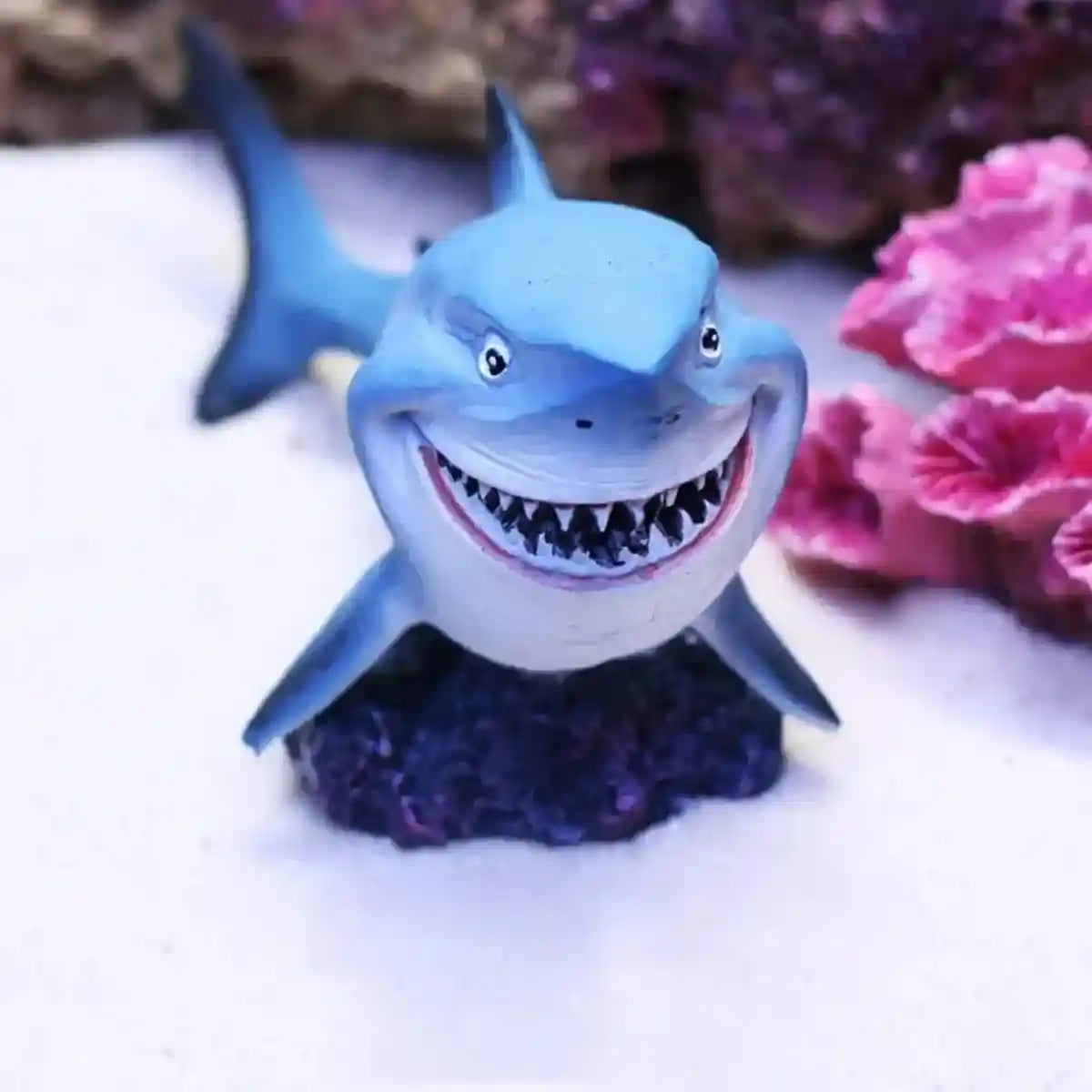 Shark Resin Decoration for Tanks Realistic Aquarium Ornament