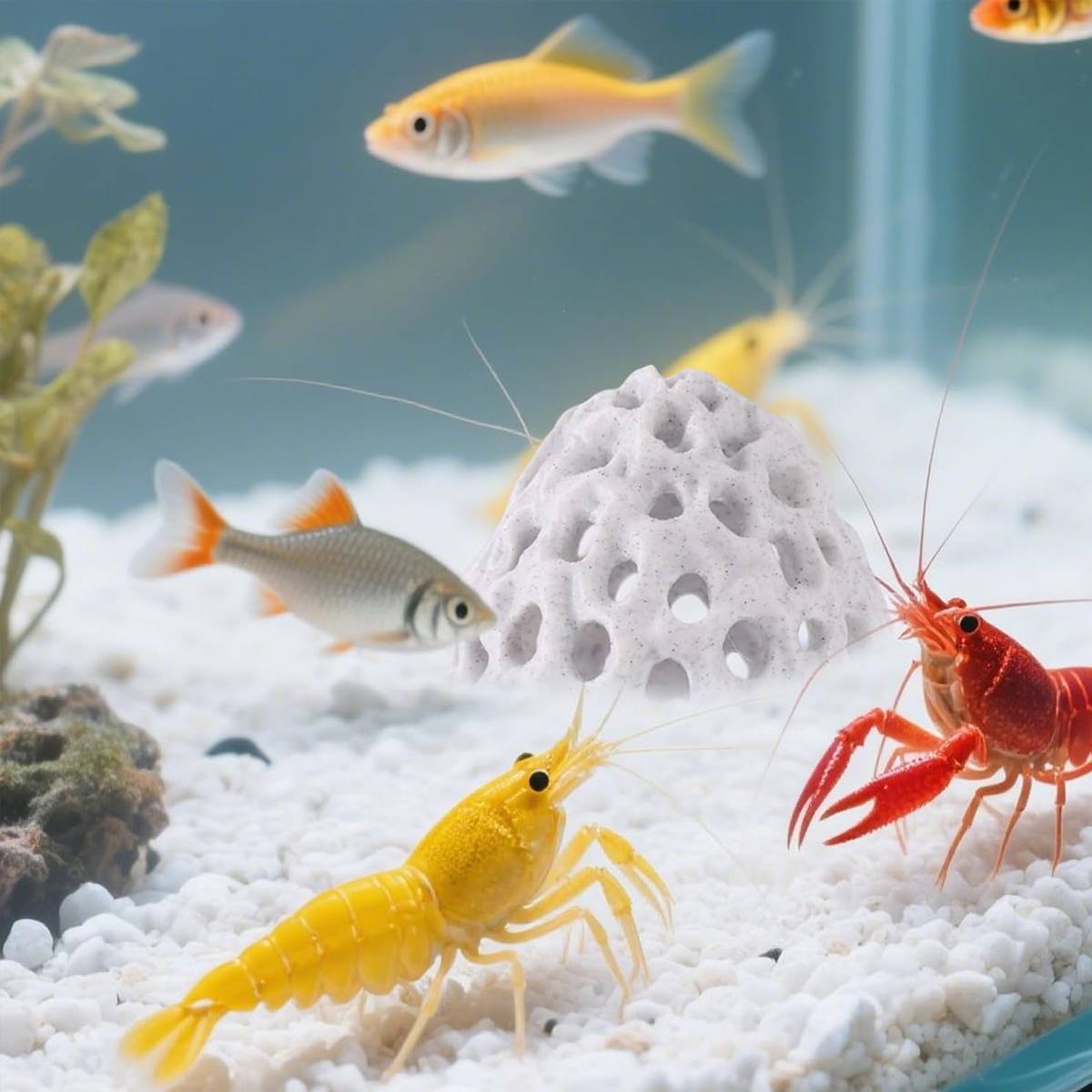 3D Printed Shrimp House Aquarium Shelter