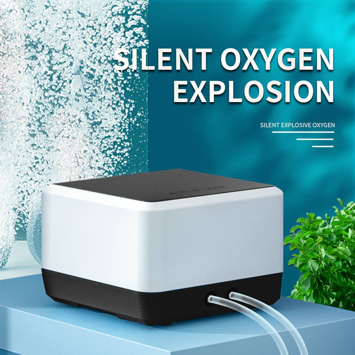 Ultra-Quiet Aquarium Air Pump 4.5W - Yee High-Power Oxygen Pump