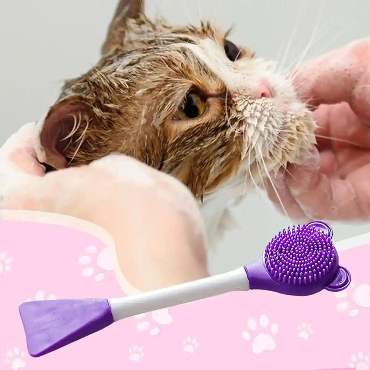 Pet Brush Silicone Exfoliating Tool