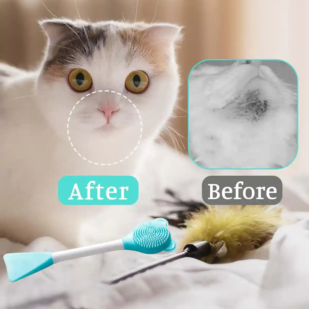 Pet Brush Silicone Exfoliating Tool