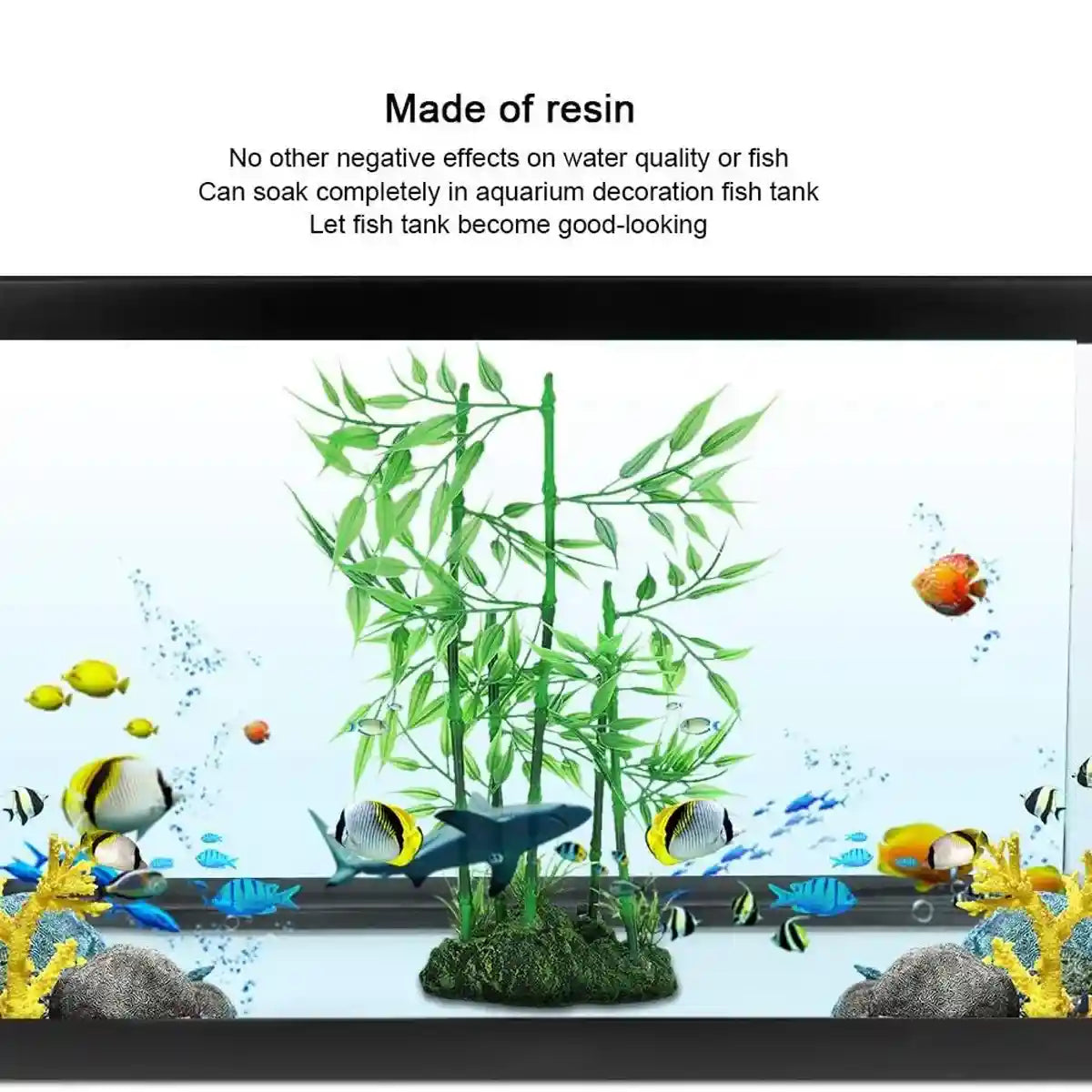 Simulation Aquarium Bamboo Plant Fake Aquarium Plant
