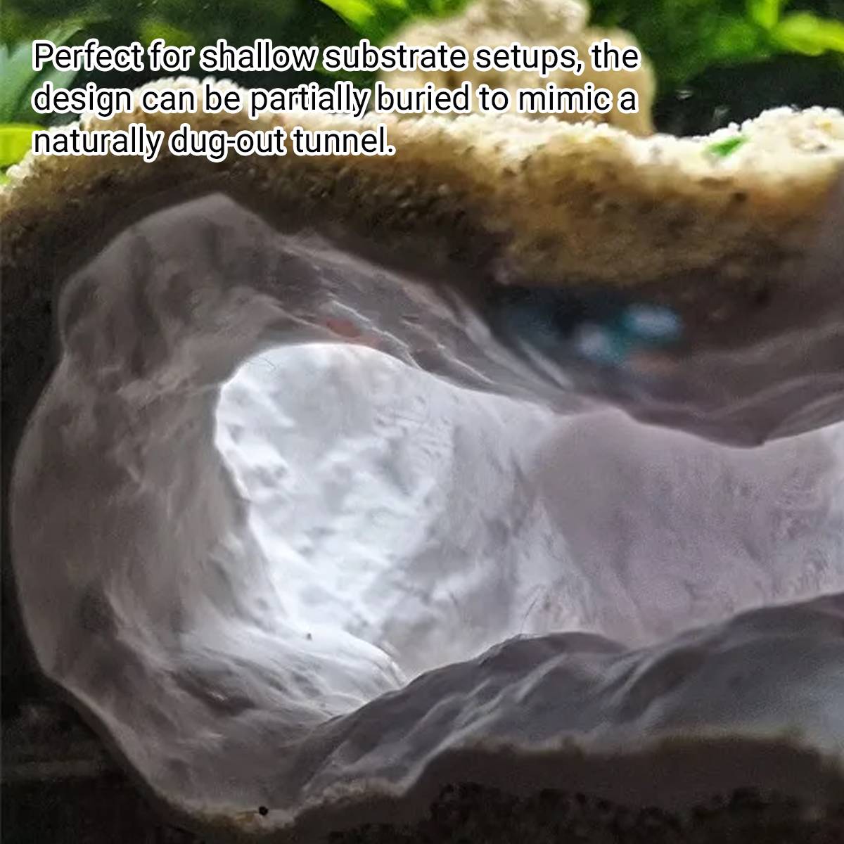 Aquarium Hideout Cave - Fish Tank Landscape Decoration