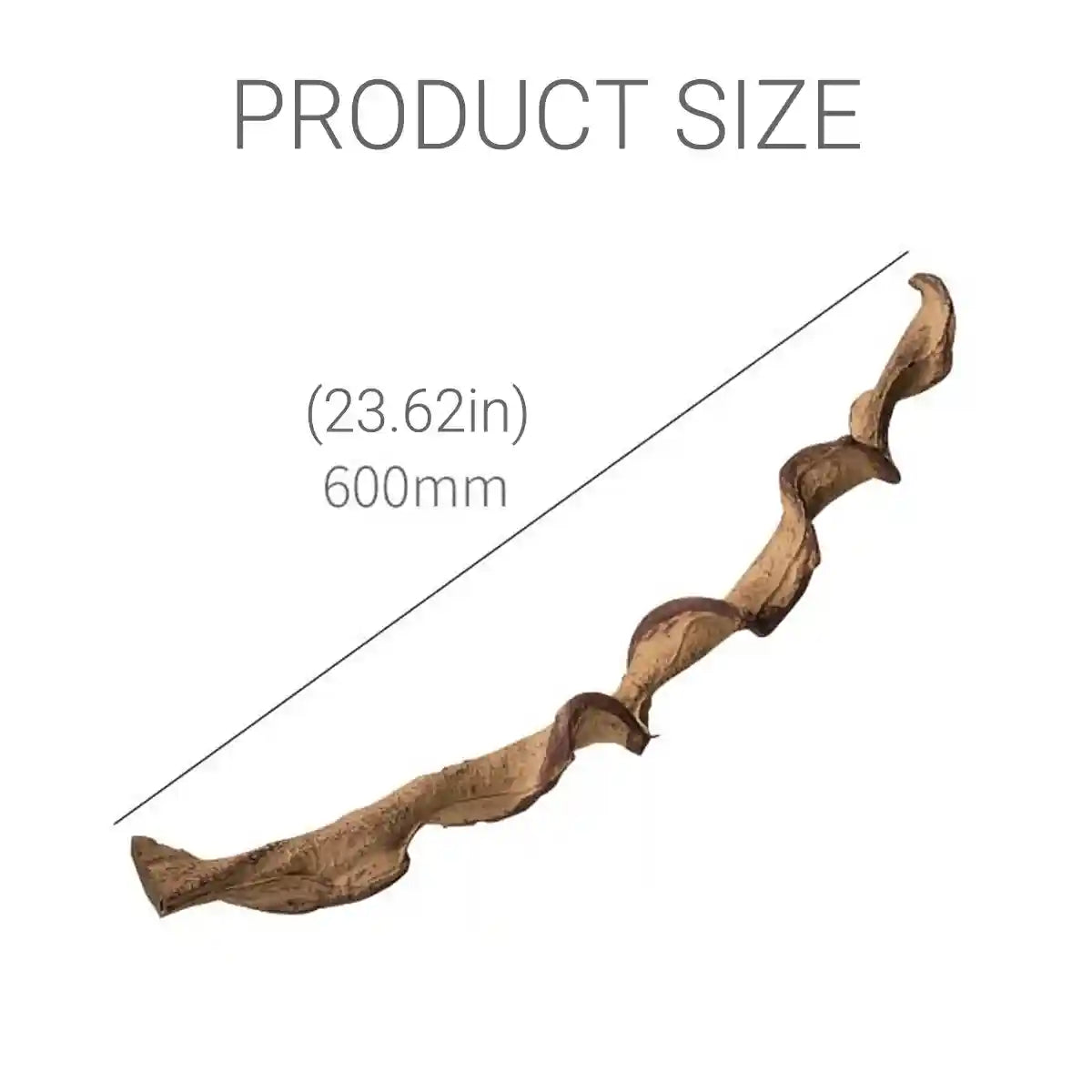 Flexible Reptile Climbing Vine 60cm PU Simulation Branch for Terrarium