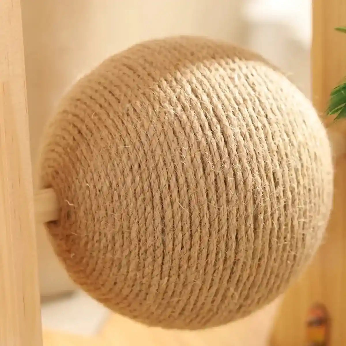 Vertical Play Tower with Sisal Cat Scratching Post and Toys