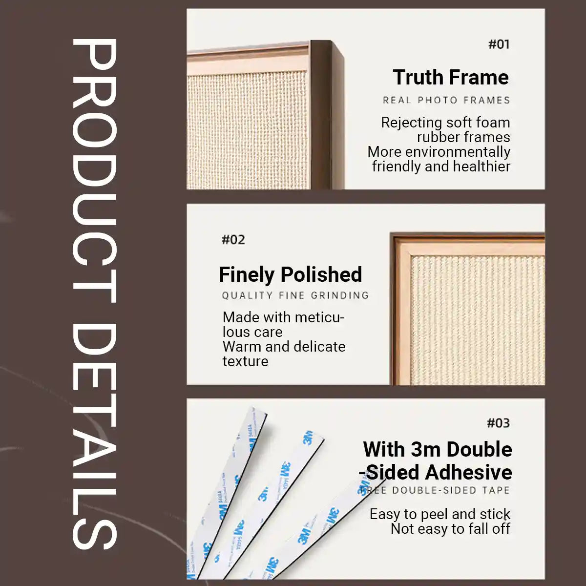 Wall Mounted Cat Scratching Board with Natural Sisal