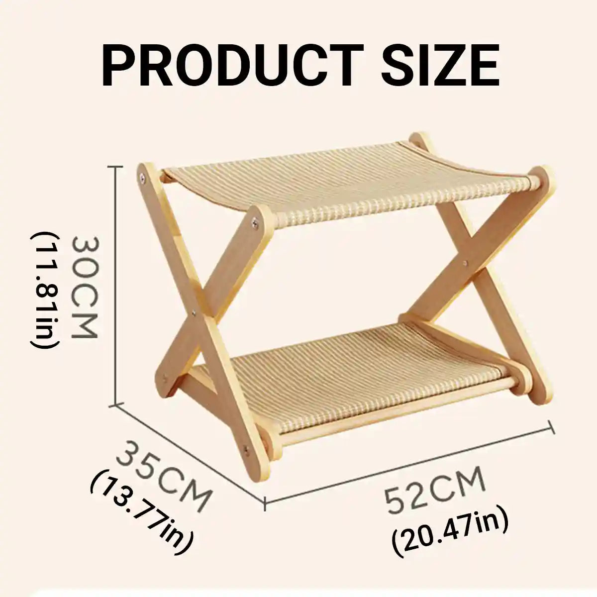 Cat Scratch Board Double-layer Cat Scratcher