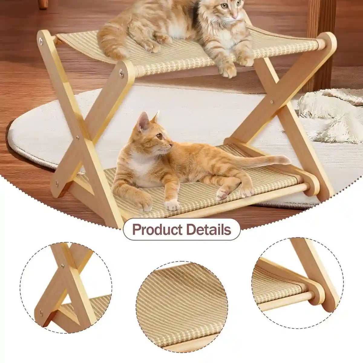 Cat Scratch Board Double-layer Cat Scratcher