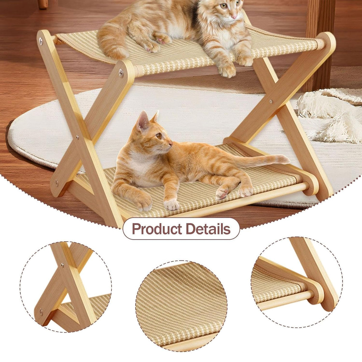 Cat Scratch Board Double-layer Cat Scratcher