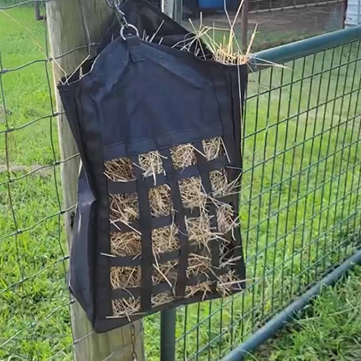 Horse Hay Bag - Heavy Duty Livestock Hay Storage Tote