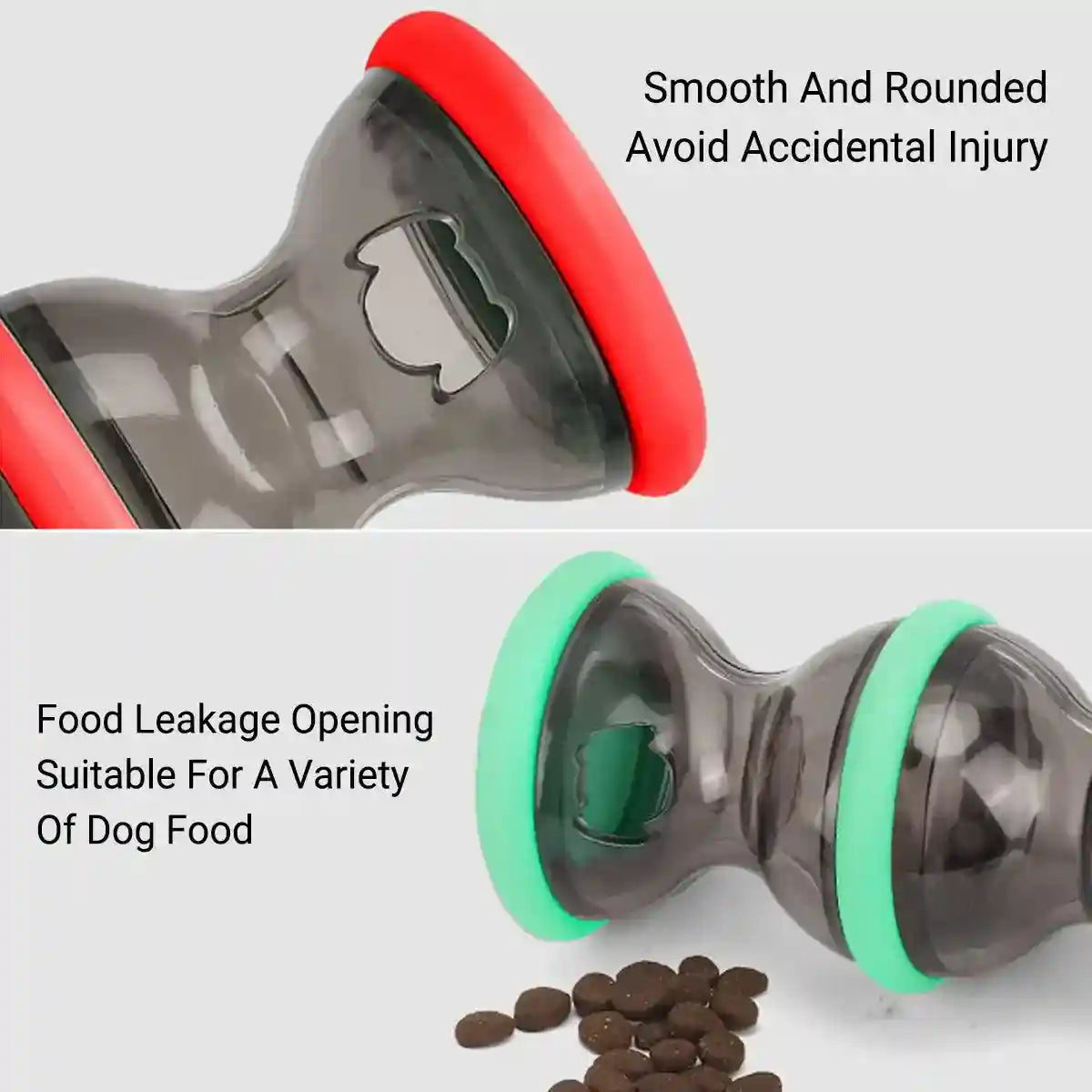 Interactive Dog Treat Dispenser – Rolling Puzzle Feeder for Pets