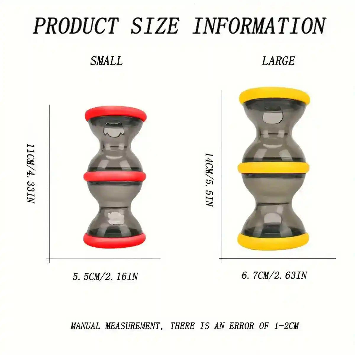 Interactive Dog Treat Dispenser – Rolling Puzzle Feeder for Pets