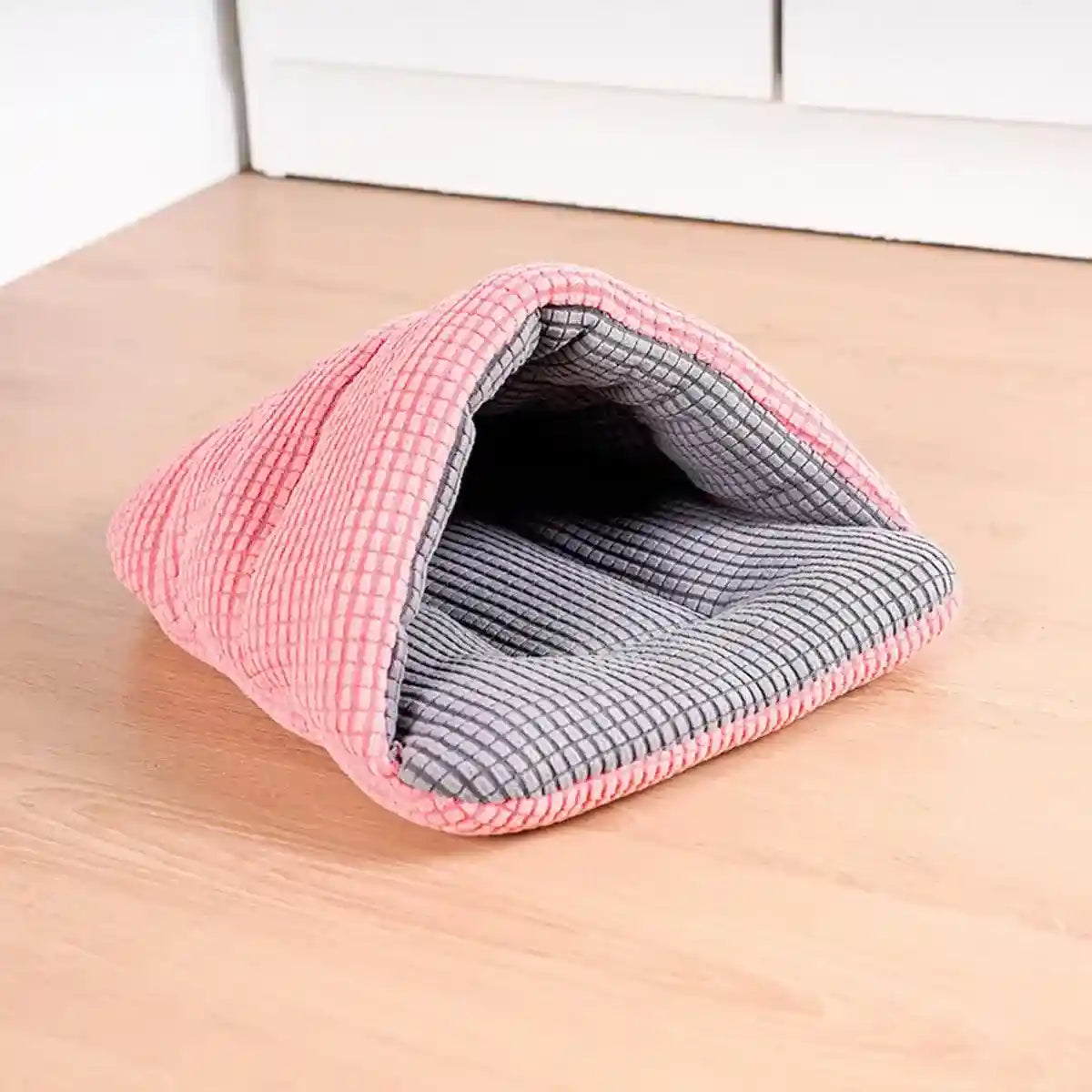 Pet Kennel Sleeping Bag Semi Enclosed Bed for Small Animals Cats and Puppies