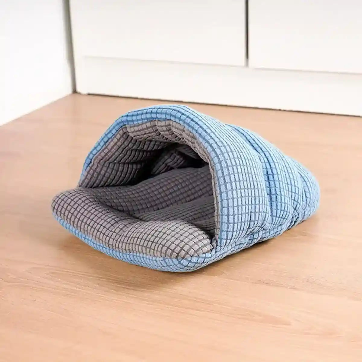Pet Kennel Sleeping Bag Semi Enclosed Bed for Small Animals Cats and Puppies