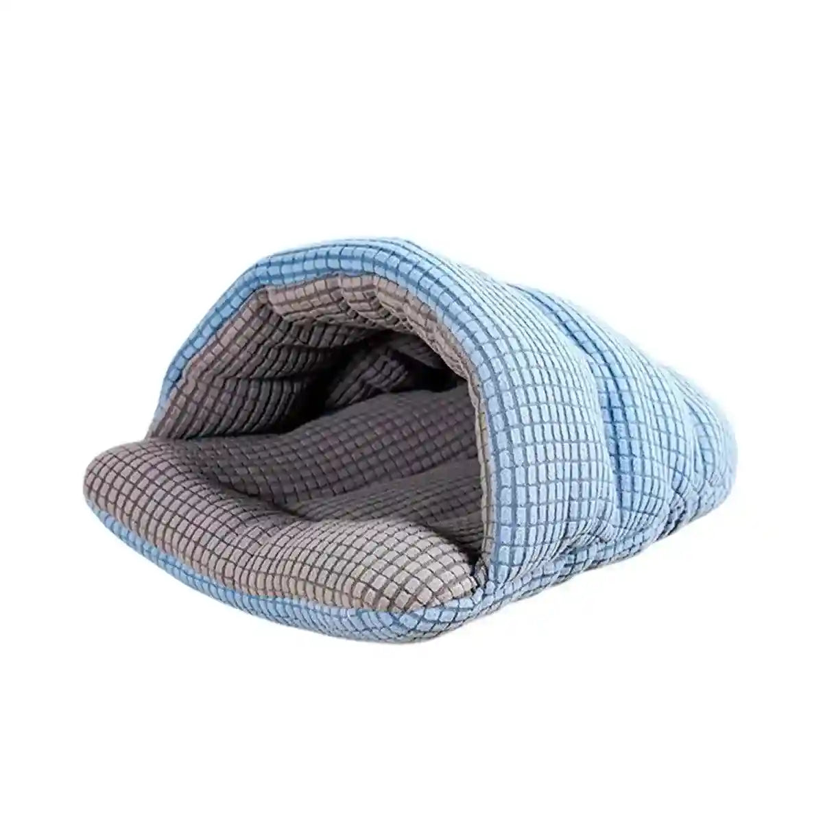 Pet Kennel Sleeping Bag Semi Enclosed Bed for Small Animals Cats and Puppies