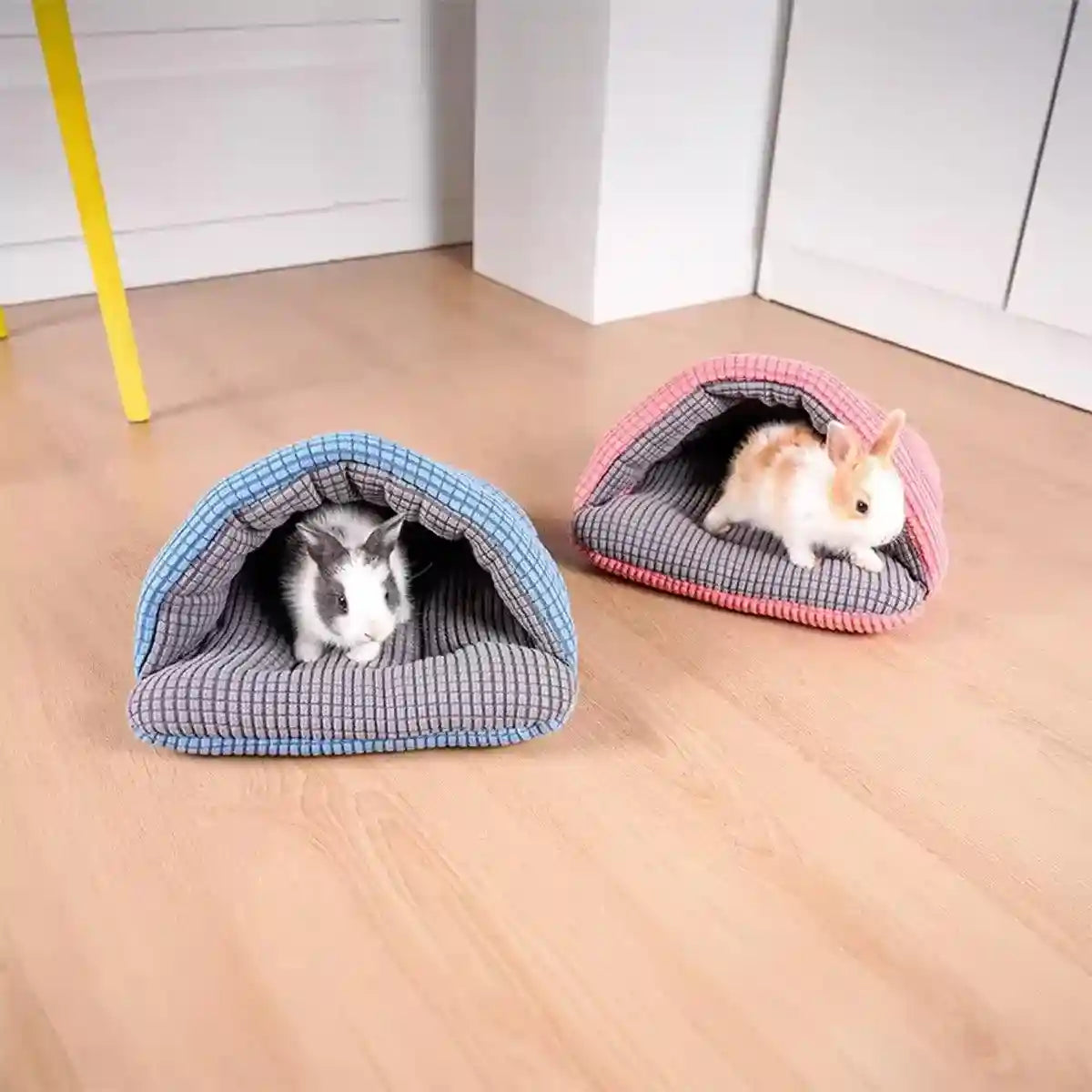 Pet Kennel Sleeping Bag Semi Enclosed Bed for Small Animals Cats and Puppies
