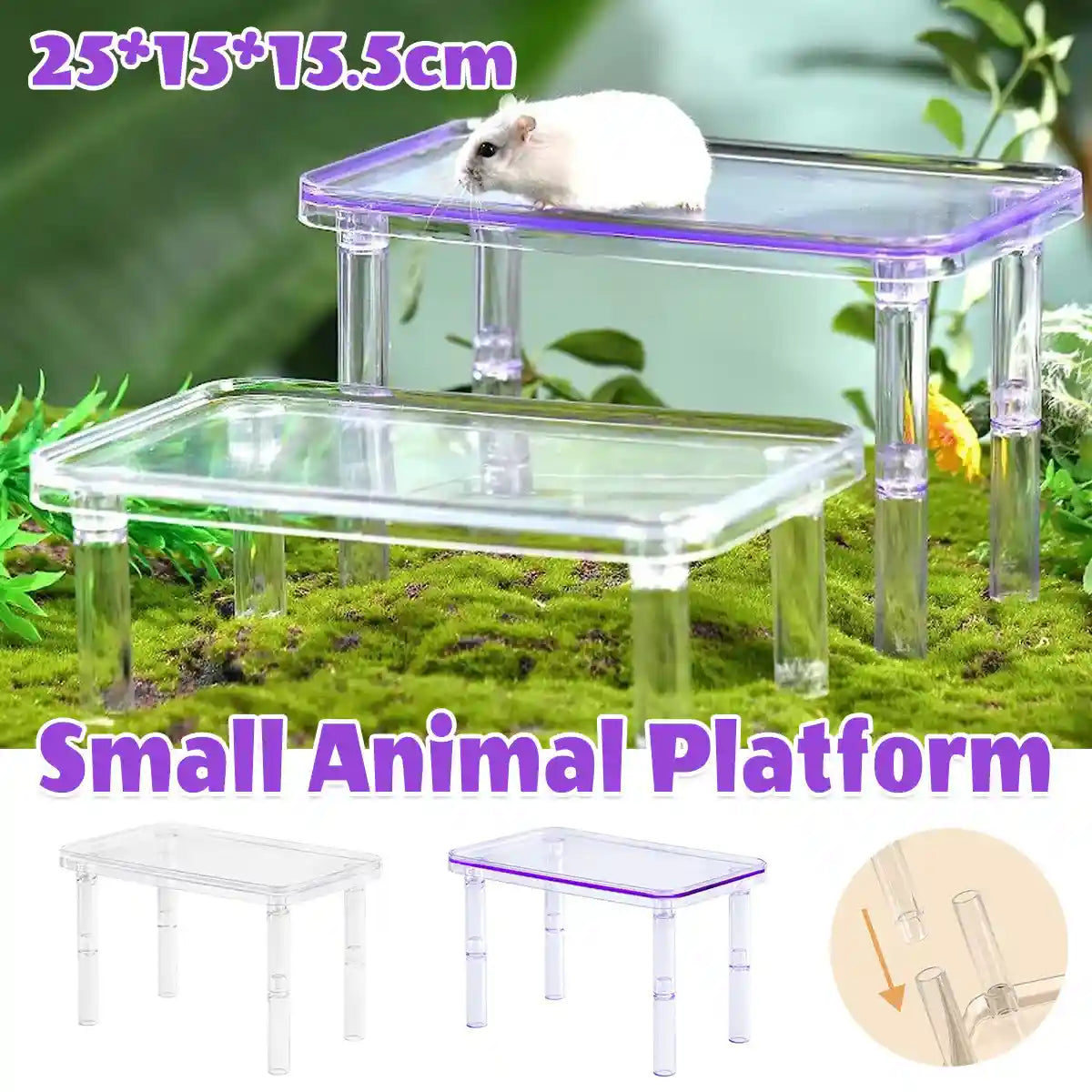 Hamster Platform Second Floor Cage Accessory