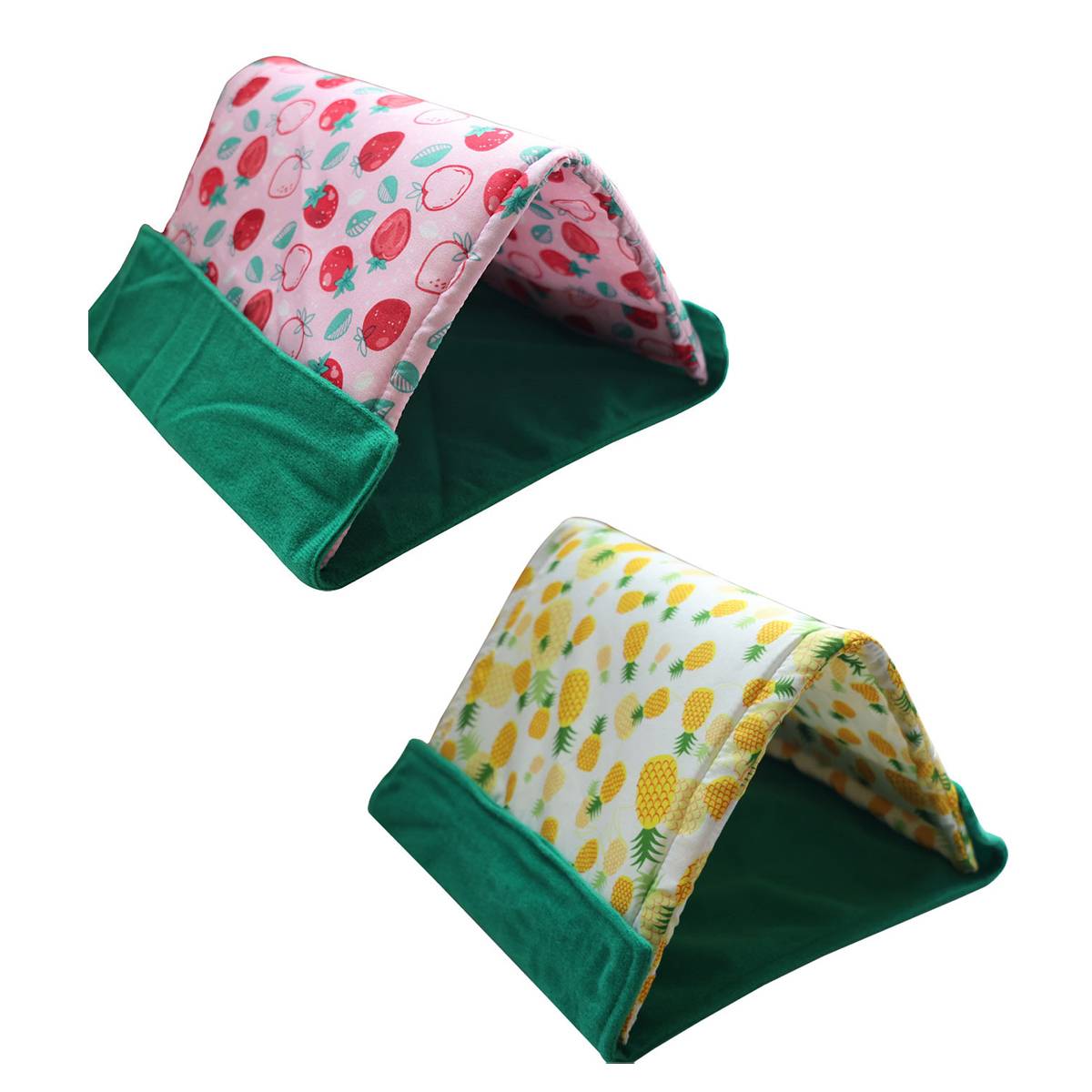 Small Animal Tent Hideout | Soft Cozy Pet Bed for Guinea Pigs & Hamsters