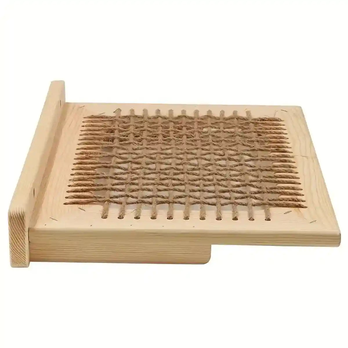 Wall-Mounted Cat Hammock Solid Wood Space-Saving Cat Shelf